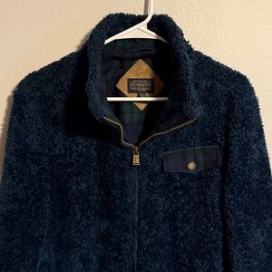Pendleton Sherpa and Flannel Zip Up Jacket